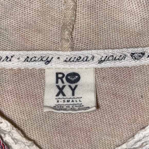 VINTAGE ROXY ZIP UP - Picture 2 of 4